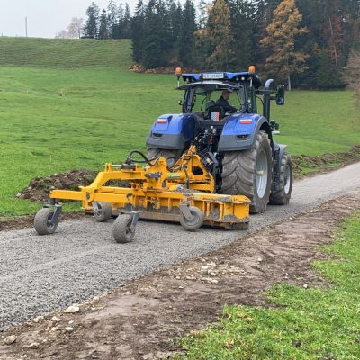 Naturstrasse bei Wald